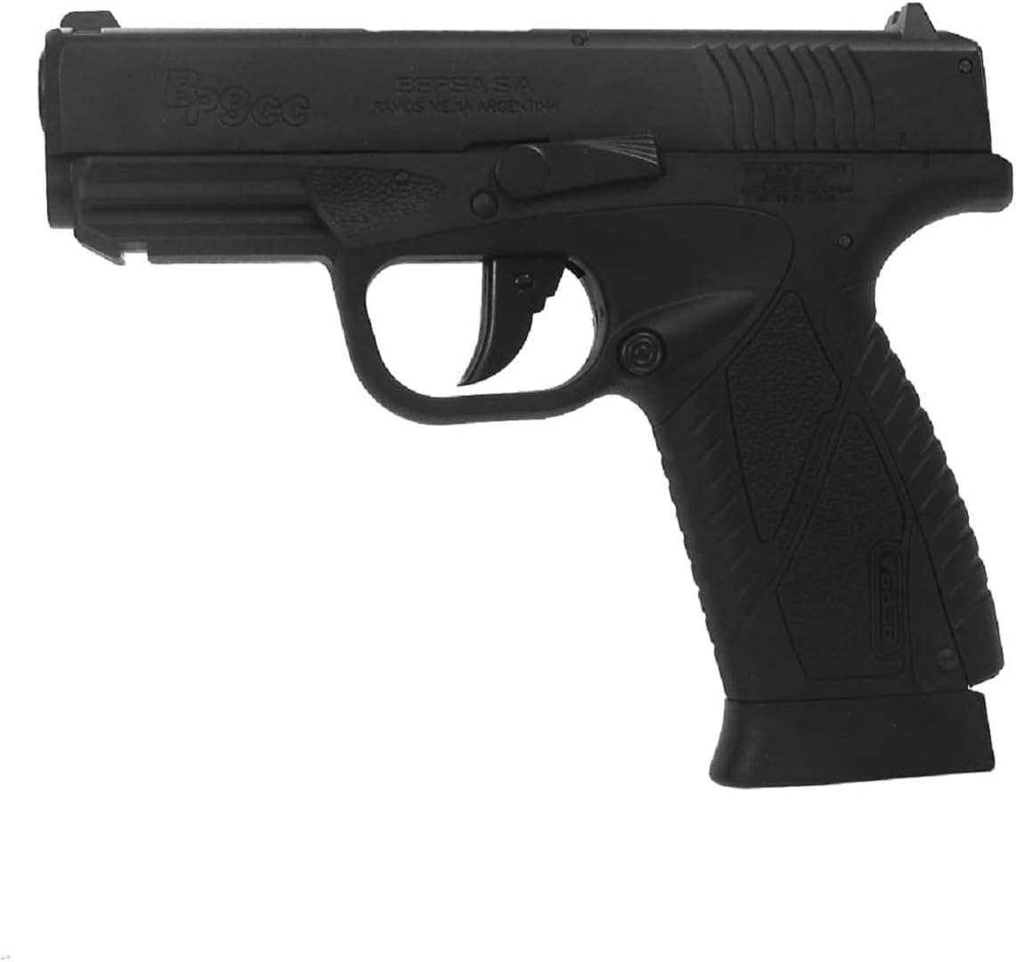 ASG BERSA BP9CC .177 Caliber Steel BB Gun - Non-Blowback Air Pistol for Precision Shooting