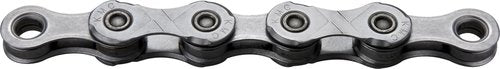 KMC X12 Chain 12-Speed | Mountain Bike/Road/Gravel | Shimano & Campagnolo Compatible | 126 Links, Missing Link Included | Silver