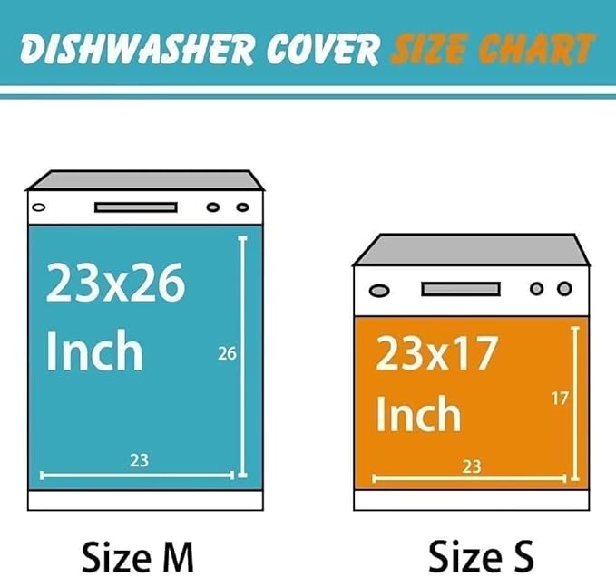Imitation Stainless Steel Design Bird Painting Dishwasher Cover Magnetic Sticker Refrigerator Door Panel Cover Fridge Appliance Magnet Decal Sheet 23x26 inch