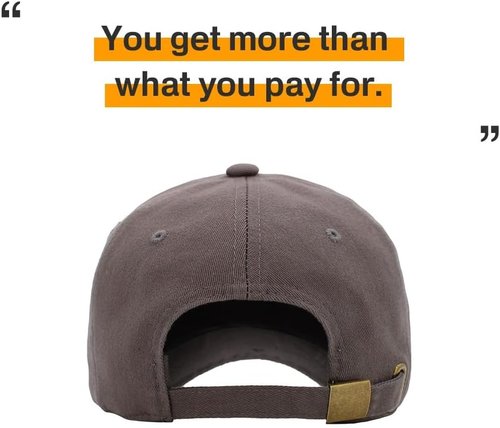 KBETHOS Classic Unisex Baseball Cap - Adjustable Low Crown Cotton Dad Hat in Multiple Colors