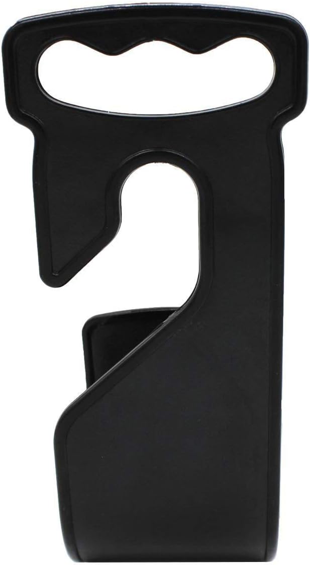 chic style 2 Pack Garden Hose Hanger Wall Mount Hose Holder Hook Fit to 25 50 75 100foot Hose (ABS Plastic, Black)