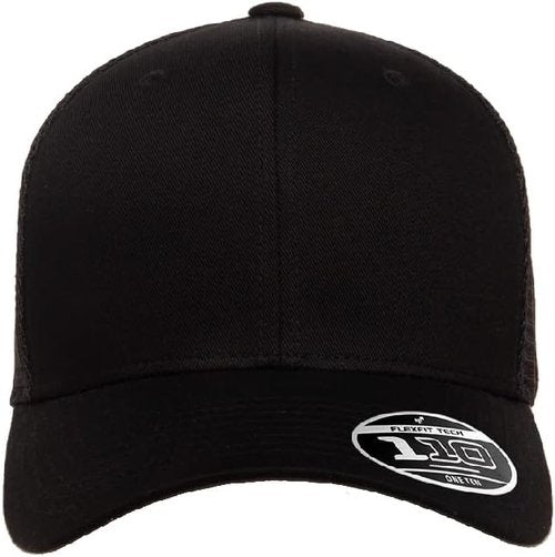 Flexfit 110M Adjustable Snapback Cap - Breathable Mesh Back | Mid-Profile Design, Bulk Pack Available
