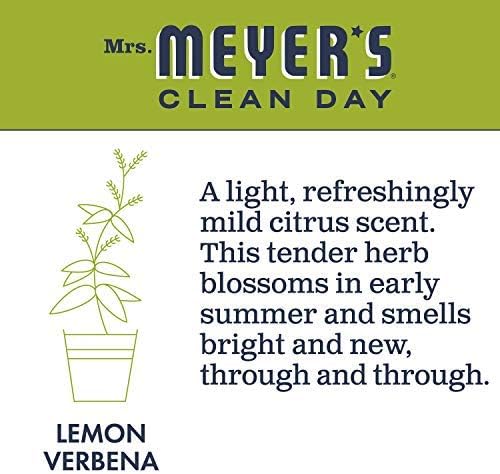 Mrs. MEYER'S Clean Day Lemon Verbena Toilet Bowl Cleaner 24 Fl Oz (Pack of 4)
