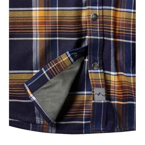 Legendary Whitetails Mens Performance Stretch Plaid Flannel Long Sleeve Snap Down Shirt Moisture Wicking Quick Dry