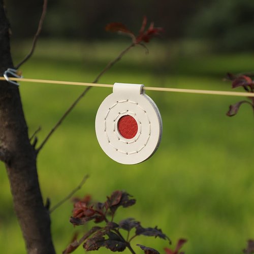 TOASIS Slingshot Practice Targets 12pcs Fabric Discs Target Assorted Sizes