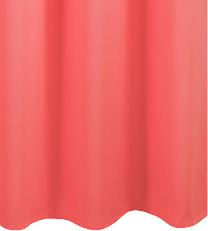 LEMOMO Blackout Curtains 66 x 72 Inch Long Coral Curtains Set of 2 Panels Room