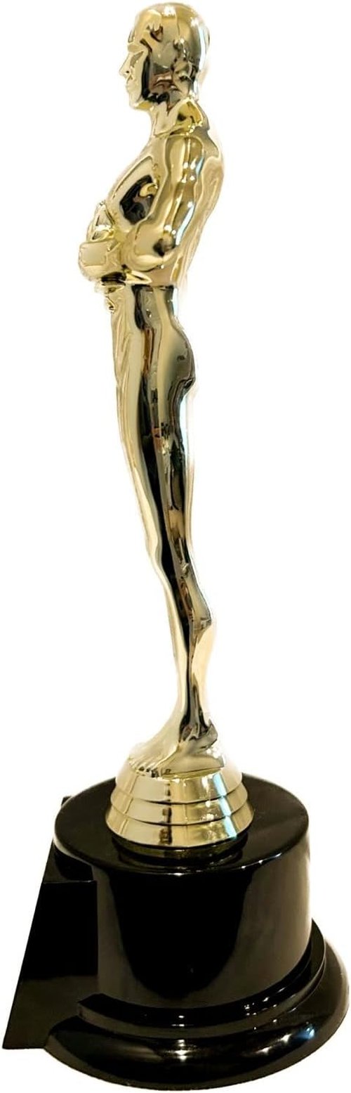 Achievement Gold Toned Award Trophy - Customizable 10.625" for Ceremonies & Celebrations