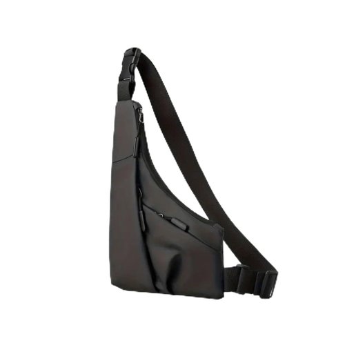 AfitLulu Crossbody Bag for Women Men, Anti-Theft and Splash Proof Outdoor Sling Bag with Adjustable Shoulder Straps (black)
