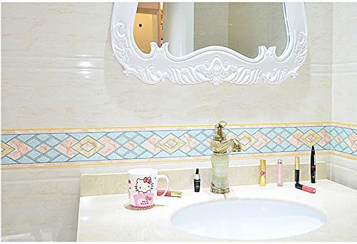Creation Core 4.2x196.8 Waterproof Wallpaper Border 3D Pattern Wall Decor