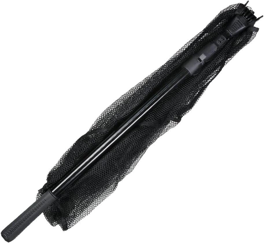 RESTCLOUD Fishing Landing Net - Telescoping Pole Handle, Extends 40-63 Inches for Freshwater Fishing