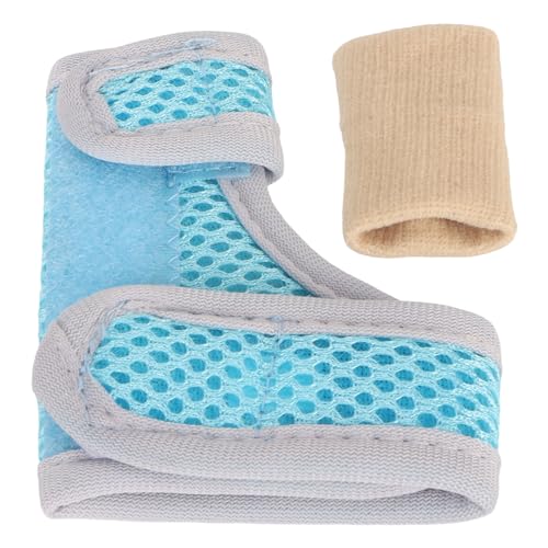 Left Hand Thumb Splint for Kids, Thumb Wrist Stabilizer, Thumb Brace Corrector, with Finger Sleeve, Joint Correction Support Brace, (s)