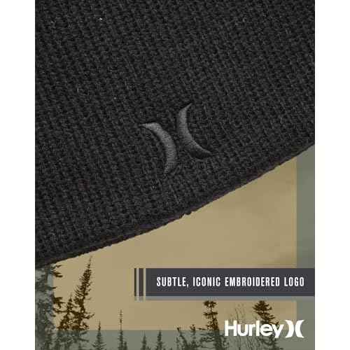 Hurley Men's Winter Hat - Classic Icon Beanie