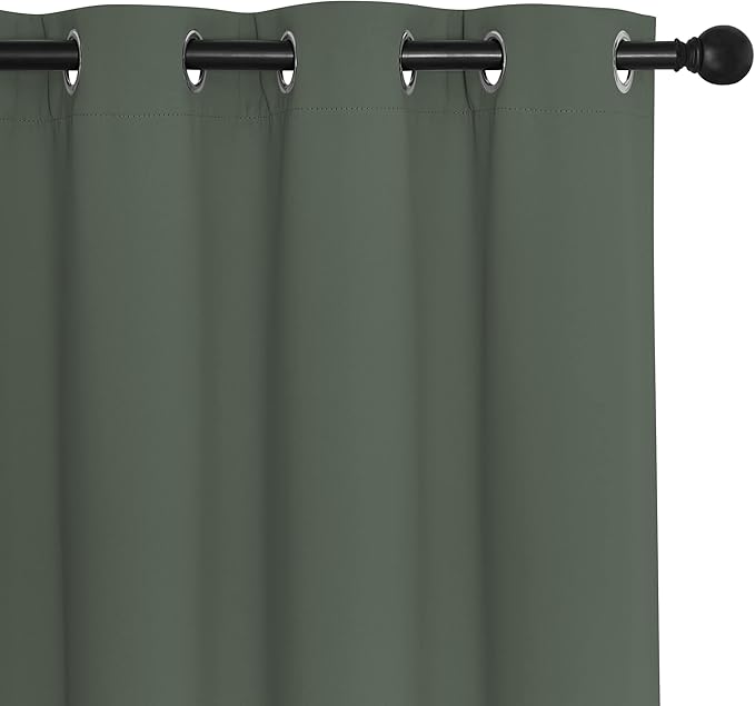 NICETOWN Room Darkening Short Curtain 54 inches Long