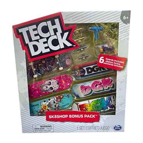 TECH DECK Sk8shop Mini Finger Skateboard Multi Pack 2022 Series (DGK 2023)