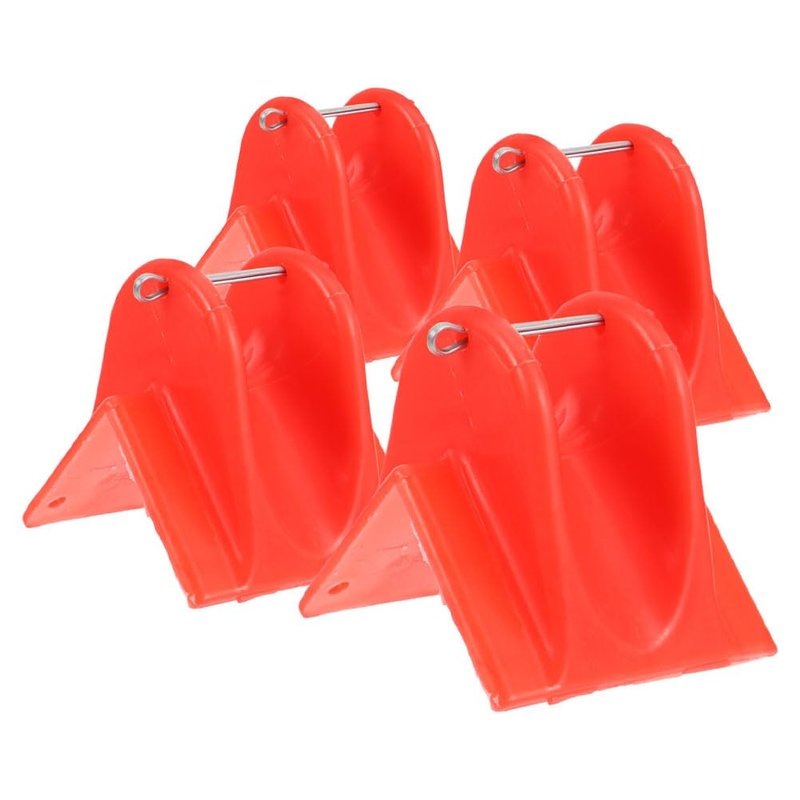 TEHAUX Climbing Rope Protector Sleeve 4-Pack Lightweight Rope Edge Covers for Outdoor Climbing Gear Safety and Wear Protection Easy Installation