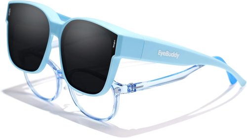 EYEBUDDY Fit Over Glasses Sunglasses - Polarized Protection for Kids | Stylish Fitover Design
