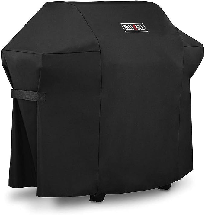 MissGrill Grill Cover 7106 Cover for Weber Spirit 200 and 300 Series Gas Grill (Compared to 7106)，52 x 43-Inch Heavy Duty Waterproof & Weather Resistant Outdoor Barbeque Grill Covers
