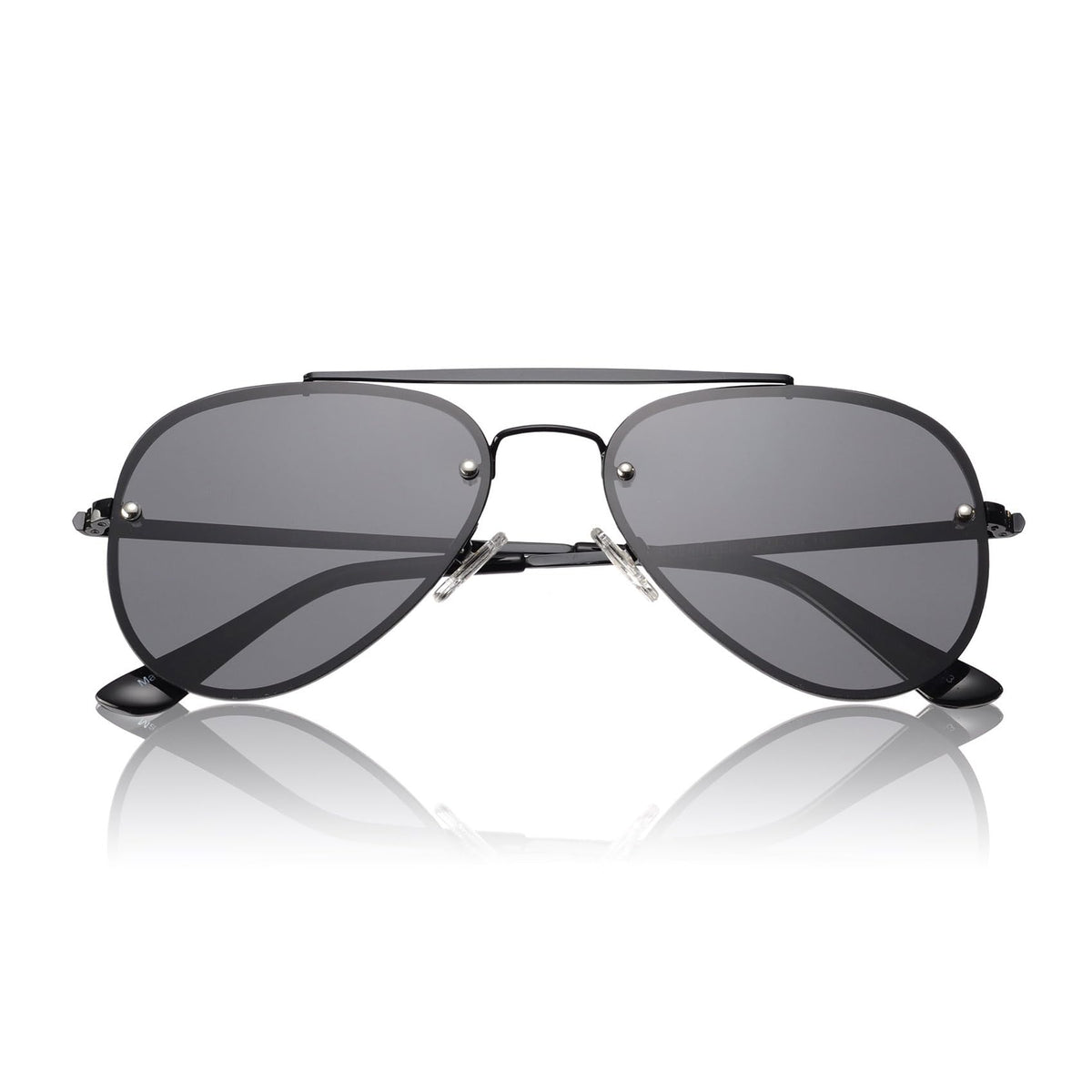 VIVIENFANG Black Sunglasses Woman, Retro Polarized Sun Glasses for Men, Super Dark Shades Womens UV400 Protection VF2224A