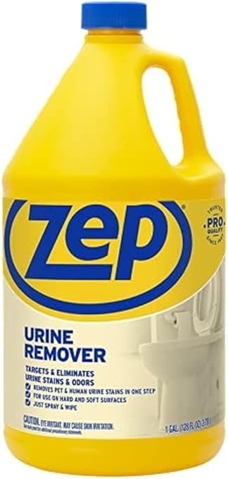 Zep Urine Remover 128 Ounces Targets and Eliminates Urine Odors and Stains