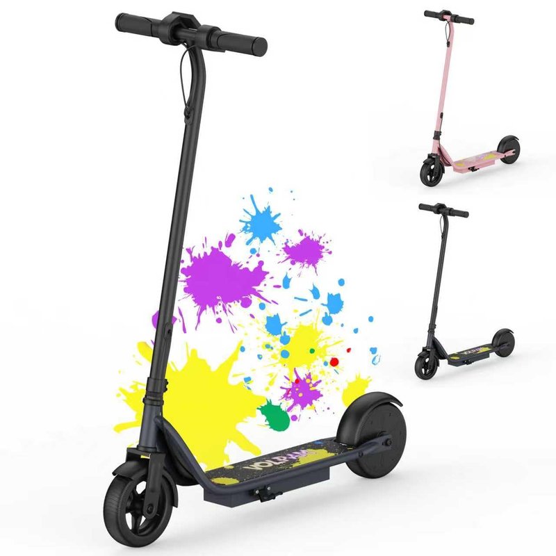 Electric Scooter Adults, 19 MPH Max Speed & 15 Miles Range, 350W Motor, Lightweight Foldable E Scooter with Dual Brake, Lighting System, Smart APP