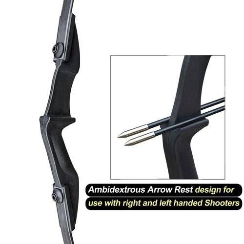 53" Bow and Arrow Set for Adults,Archery Takedown Recurve Bow Bow Hunting Set for Beginners and Youth, Left & Right Handed Draw Weight 30 40 lbs (30lbs)