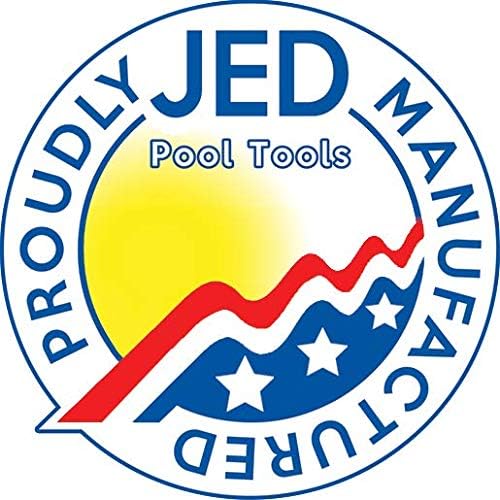 JED Pool Tools 45-405 Wide Mouth Thru-The-Wall Skimmer & Accessory Kit for Above Ground Pool and Pool Cleaning Supplies, Made in USA