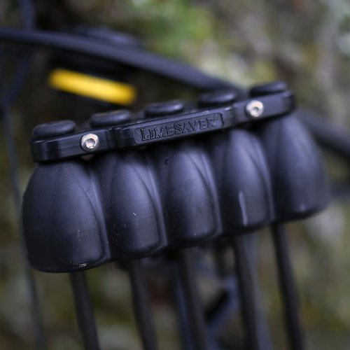 Lightweight LimbSaver Silent Quiver for Bow Hunting - One Piece, Fits All Bows & Arrows