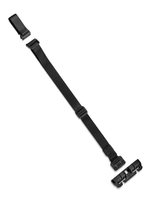 TACTICAL_GEEK TGBelt7 Backpack Chest Strap, Nylon Sternum Strap with Quick-Release Buckle, Adjustable Backpack Stabilization Webbing, Compatible with MOLLE System (Black)