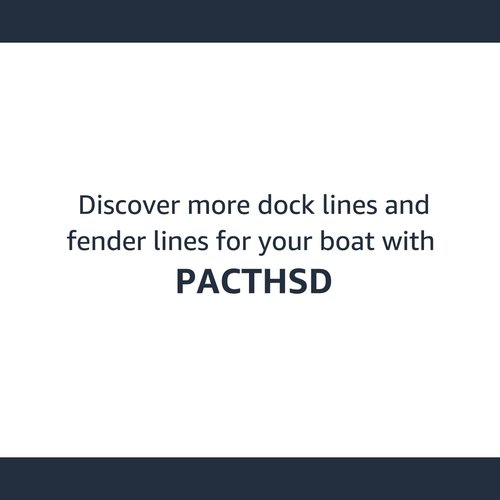 Marine Grade Double Braided Nylon Dock Lines & Fender Lines Bundle - 4 Pack | 1/2" x 15ft & 1/2" x 10ft