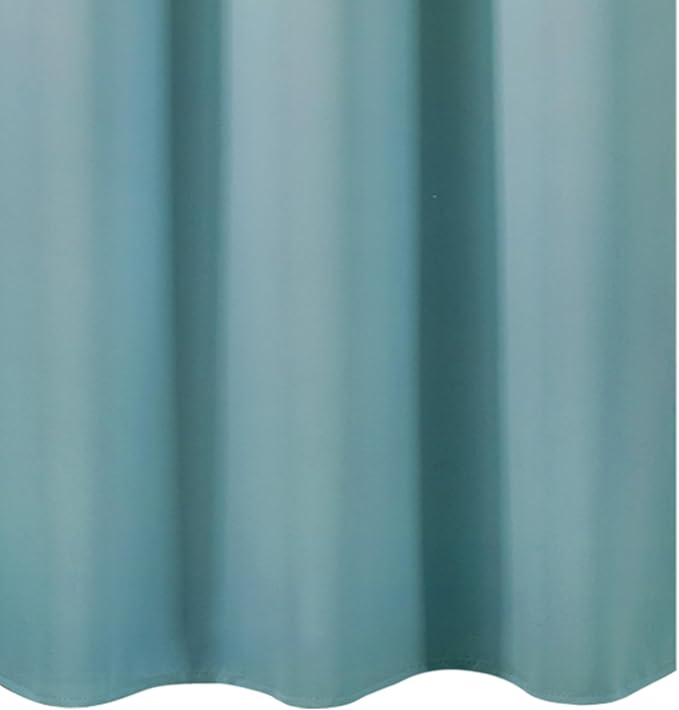 LEMOMO Stone Blue Thermal Blackout Curtains/38 x 63 Inch/Set of 2 Panels Room