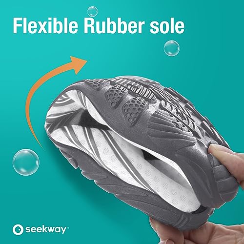 SEEKWAY Water Shoes Men Women Adult Quick-Dry Aqua Sock Barefoot for Beach Swim River Pool Lake Hiking Kayaking Surfing