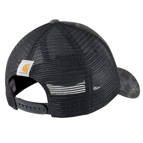 Carhartt Men's 106786 Canvas Mesh-Back Camo Cap
