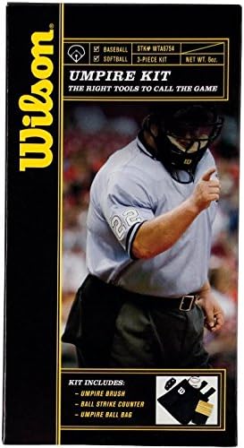 Wilson Umpire Kit - Complete Referee Gear for Baseball & Softball | Durable & Comfortable