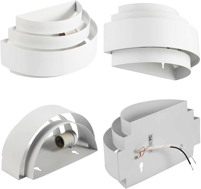LightInTheBox Modern Wall Sconce Set of 2 Indoor Wall Light Fixture Half Moon