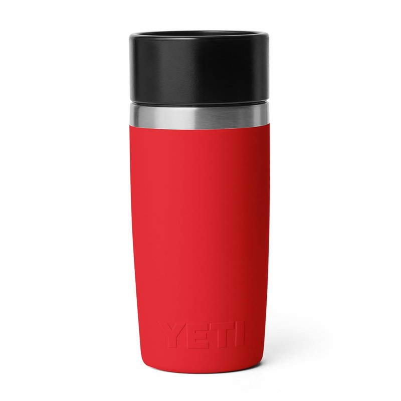 YETI Rambler 12 oz Travel Bottle, Stainless Steel, Vacuum Insulated with Leakproof Commuter Cap, Rescue Red