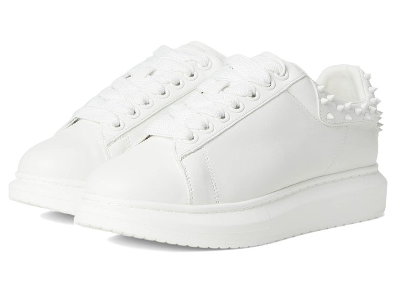 Steve Madden Mens Frosting Fashion Sneaker, White, 11.5