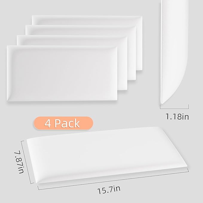 3D Anti-Collision Wall Padding for Kids, Self-Adhesive Panels for
