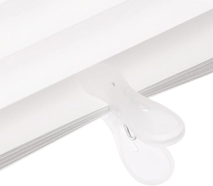 Changshade 6 Pack Temporary Shades, Pleated Paper Blinds
