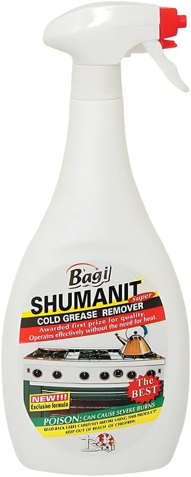 SHUMANIT Cold Grease Remover 26.4 Fl Oz 3-Pack (Kosher for Passover)