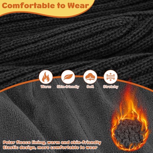 Sukeen Kids Winter Beanie Hat for Girls & Boys - Warm Knitted Hat, Age 3-10, Seepage Proof, Skull Cap for Daily Outdoor Use