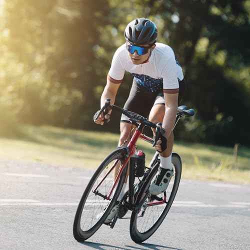 8 PCS Bicycle Headset Spacer, 4 Sizes Aluminium Alloy Bike Handlebar Stem Spacers Threadless Fork Washer Fit for 1 1/8-Inch Stem 2mm 3mm 5mm 10mm