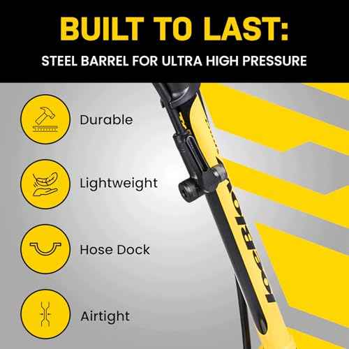 Topeak JoeBlow Bike Pump ? High-Pressure Floor Pump