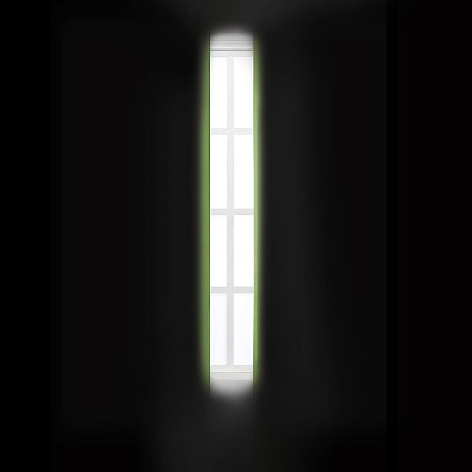 LEMOMO Light Green Thermal Blackout Curtains/42 x 95 Inch/Set of 2 Panels Room