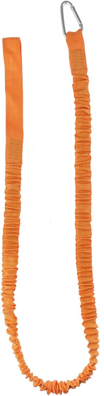 Skiennix Stretchable Paddle Leash - Durable Holder Tool Lanyard for Kayaks & Fishing Poles | 2/4/6/8/12 Pack