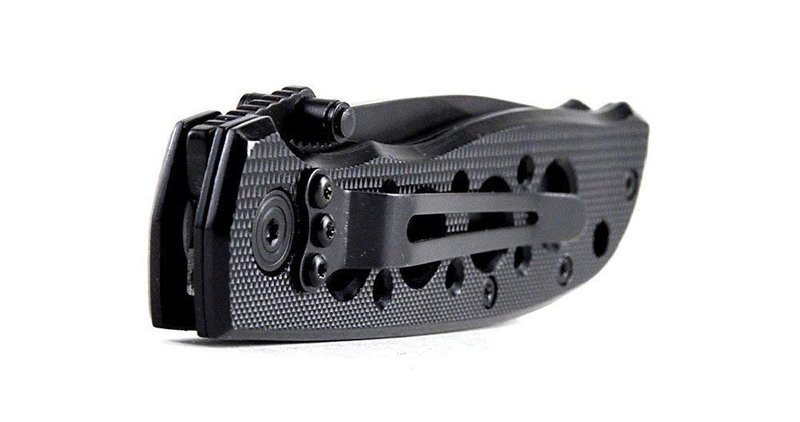 Smith & Wesson unisex adult Clam Smith Wesson Extreme Ops Tanto 40Ser 4 1In Clm, Black, One Size US