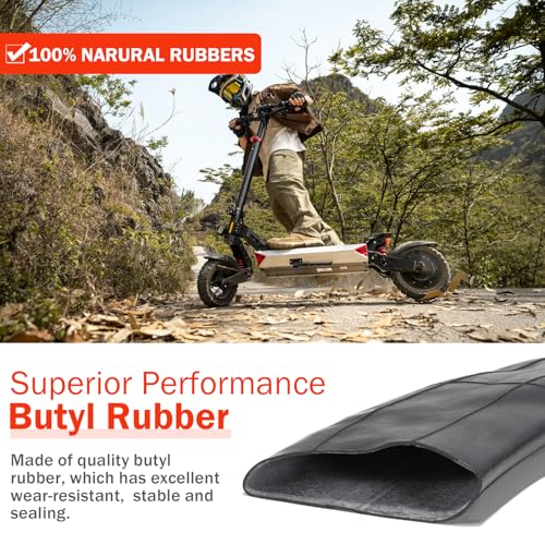 12.5 x 2.25 Inner Tube,2 Pack 12 1/2 x 2 1/4 Inner Tube with Angled Valve Replacement for Electric Scooters,Mini Bikes,Mobility Scooters,Pocket Bike