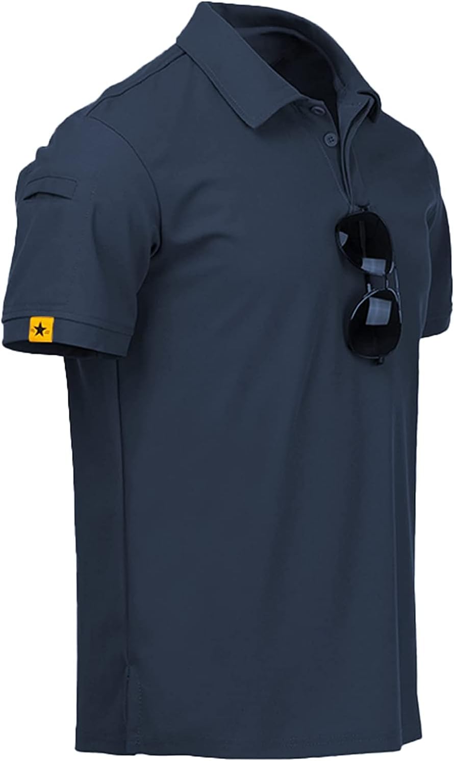V VALANCH Men's Polo Shirt - Moisture-Wicking Athletic Collared Golf & Tennis Top | Short Sleeve, Comfortable Fit