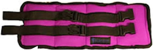 Adjustable Kiefer Ankle/Wrist Weights for Strength Training - 5 lbs Each