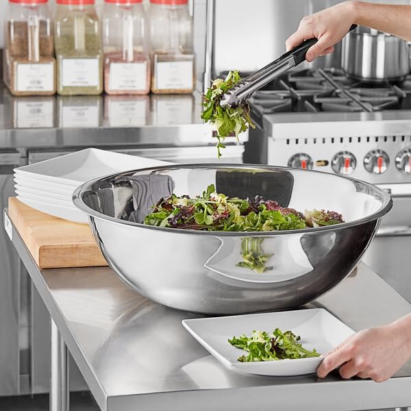 Stainless Steel Mixing Bowl for Commercial and Home Kitchen (30qt)