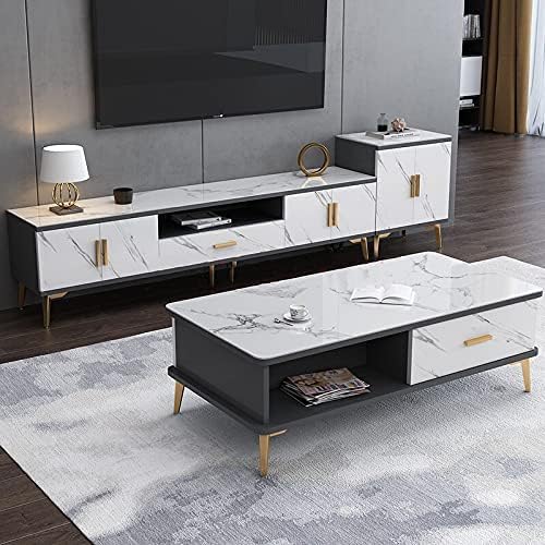 Glossy Marble Paper Granite Gray/White Wallpaper Peel and Stick Wallpaper Self